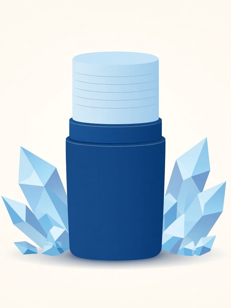 Illustration, not the actual product: Dr. Squatch Blue Flame Fresh Natural Deodorant